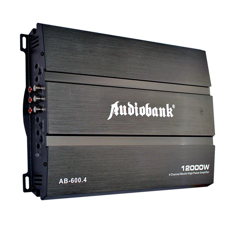 Jual Audiobank AB-600.4 4 Channel Mosfet Power Amplifier 