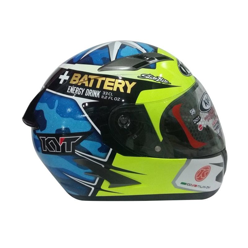 Jual KYT Vendetta 2 Aleix Espargaro Helm Full Face Blue di Seller