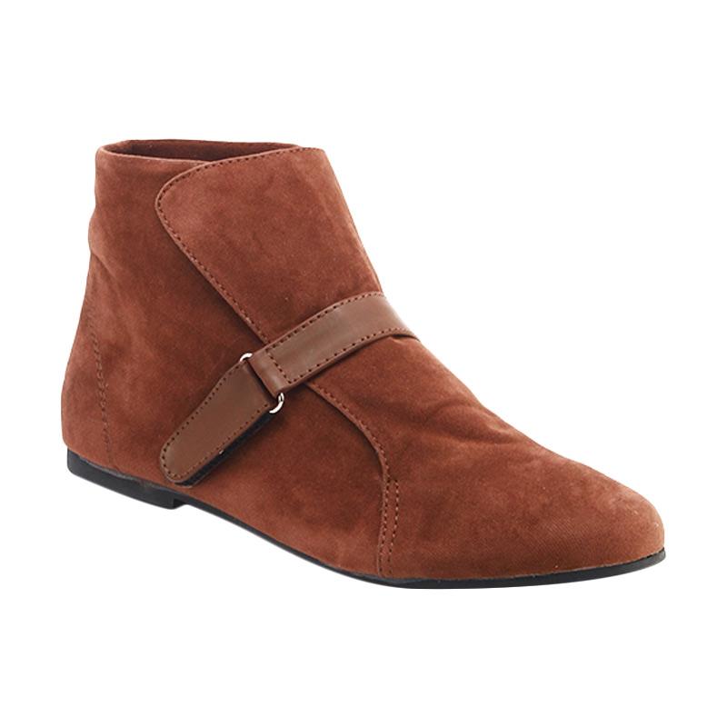 jual fav shoes juno boot sepatu wanita brown jual fav shoes juno boot sepatu wanita brown