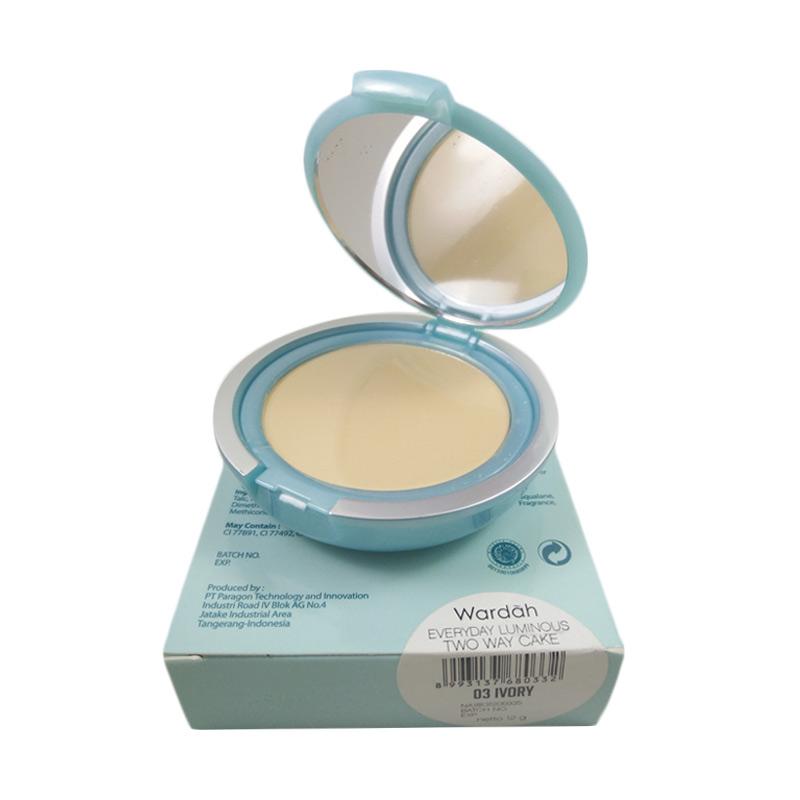 jual wardah everyday luminous two way cake powder 03 ivory jual wardah everyday luminous two way cake powder 03 ivory