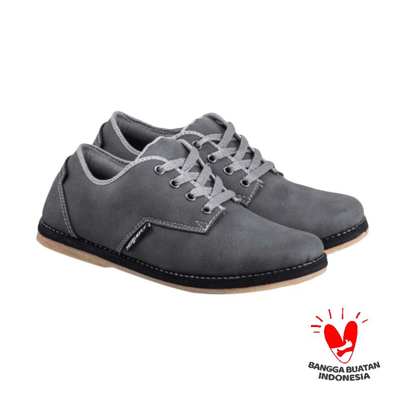 jual everflow sepatu sneakers pria grey vdo 03 jual everflow sepatu sneakers pria grey vdo 03