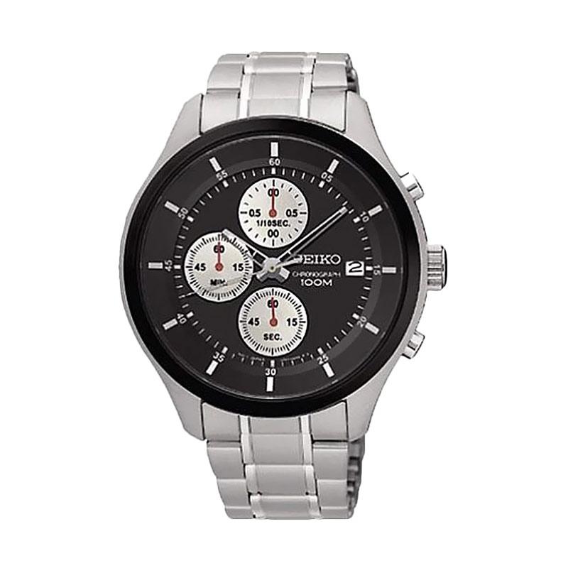 Jual Seiko Chronograph SKS545 Jam Tangan Pria - Silver 