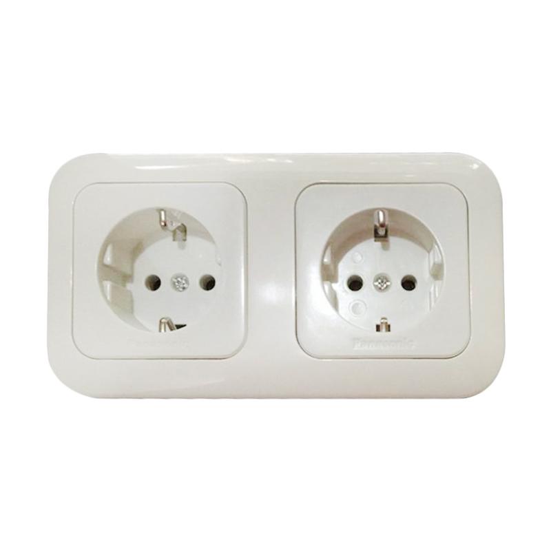â Panasonic Wejp11222-7 Inbow Stop Kontak 2 Lubang (cp) Terbaru