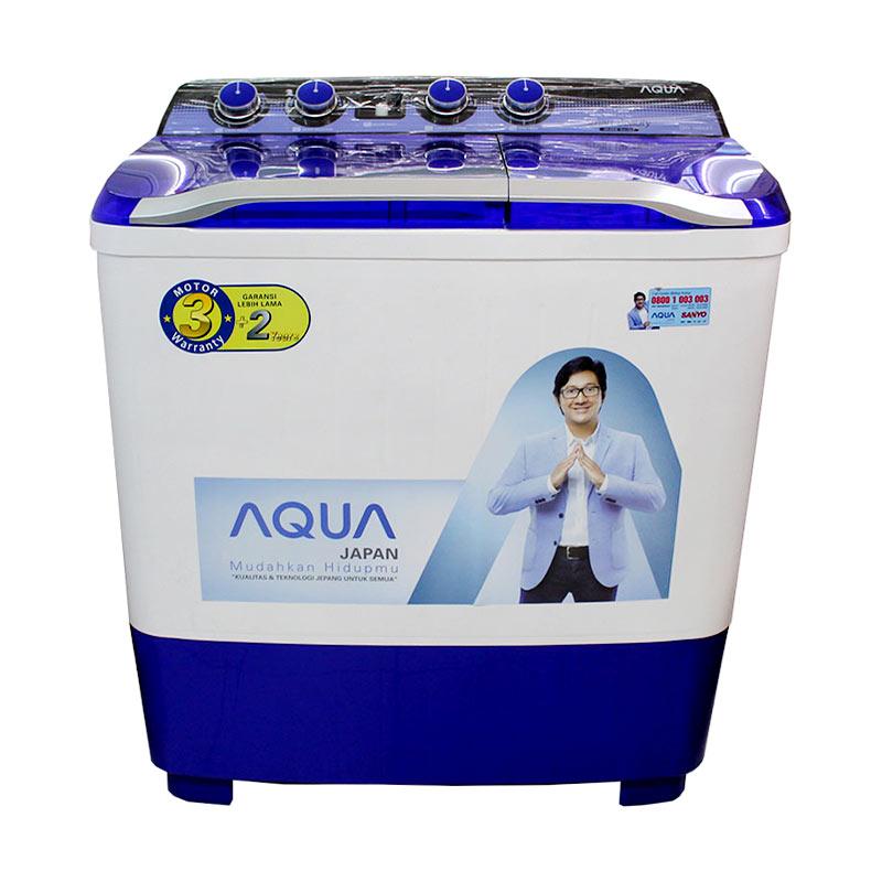 Jual Aqua Sanyo QW1080XT Hijab Series Mesin Cuci [2 Tabung