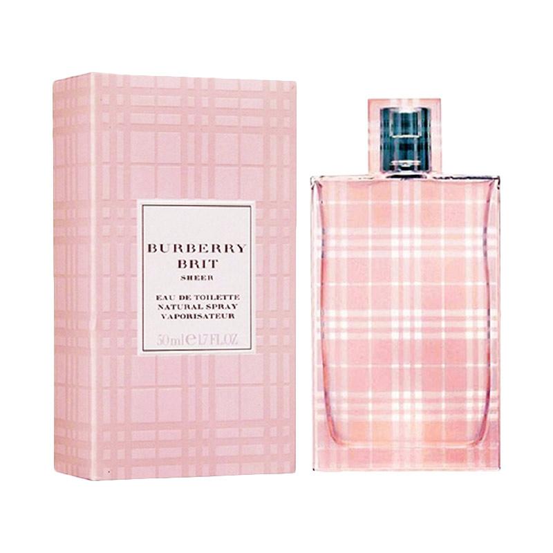 jual burberry brit sheer edt parfum wanita 50 ml jual burberry brit sheer edt parfum wanita 50 ml