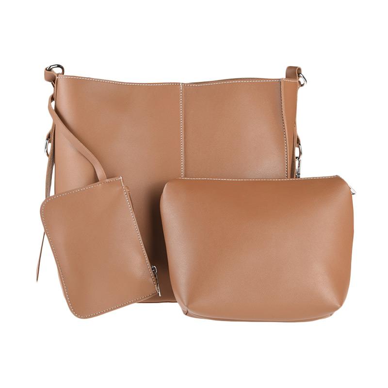 Jual Papercut Bags 887 LD Raoula Tote Bag - Brown Terbaru
