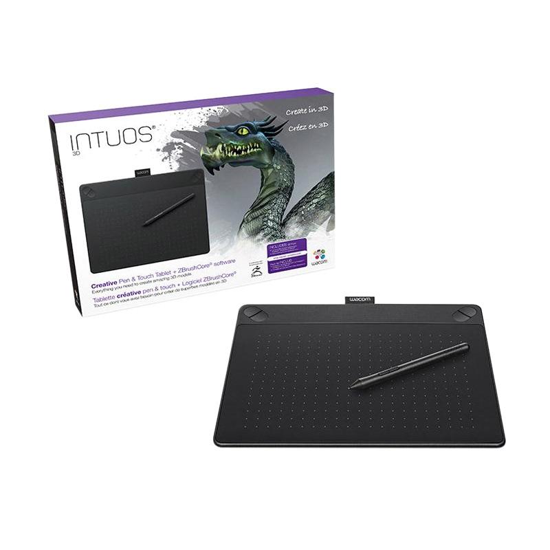 jual wacom intuos 3d pen and touch tablet plus zbrush black cth 690 k3 harga jual wacom intuos 3d pen and touch tablet plus zbrush black cth 690 k3 harga
