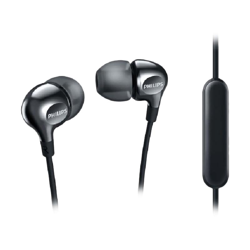 Jual Philips SHE3705 BK In Ear Headphone with Mic Hitam di Seller