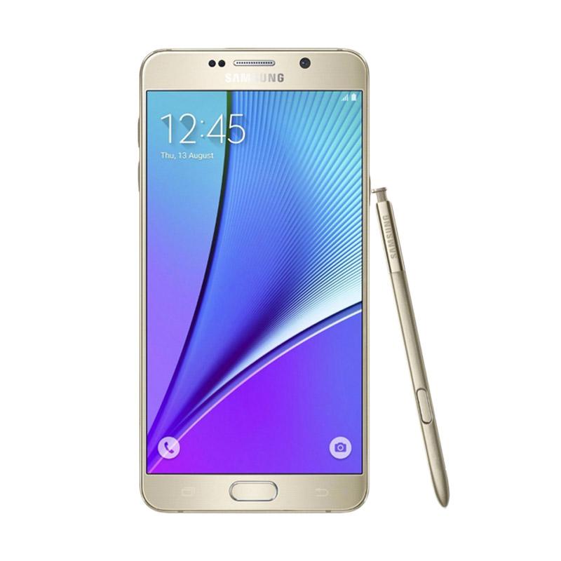 Jual samsung note 5 64gb gold cek harga di PriceArea.com