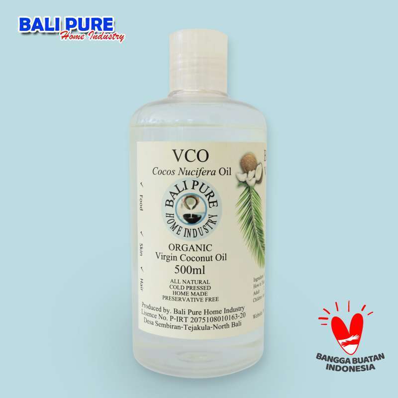 Promo Virgin Coconut Oil Bali Pure VCO 500 ml Murni Imunitas Tubuh