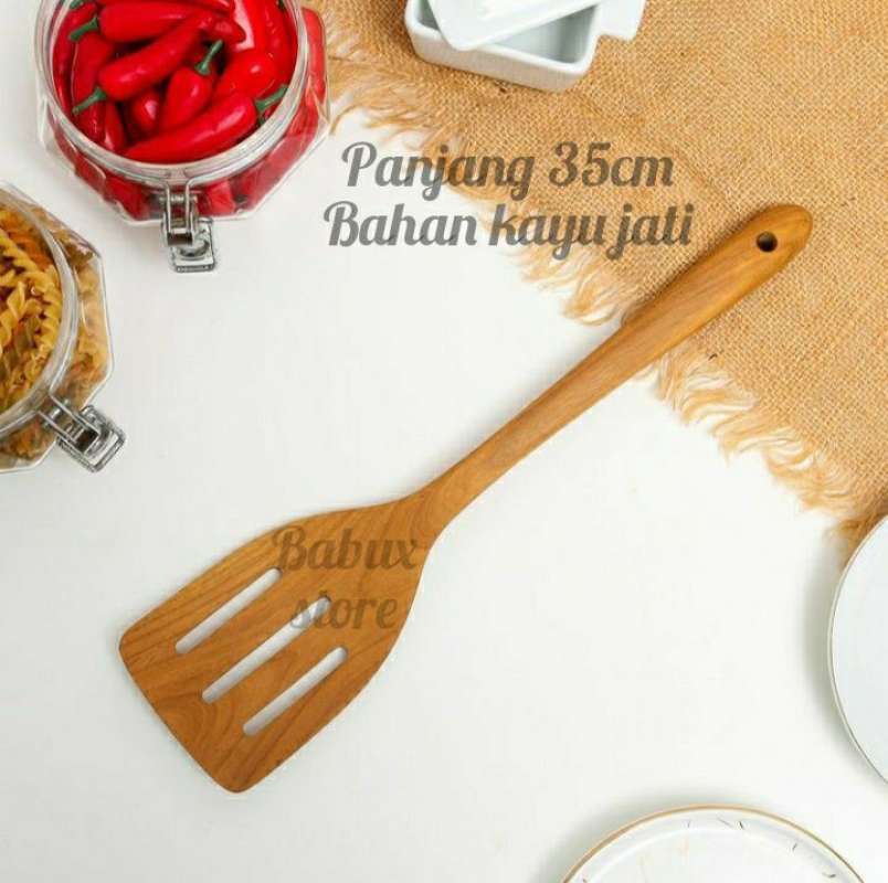 Jual Spatula kayu jati di Seller KING STOREE Banjarsari, Kab. Ciamis