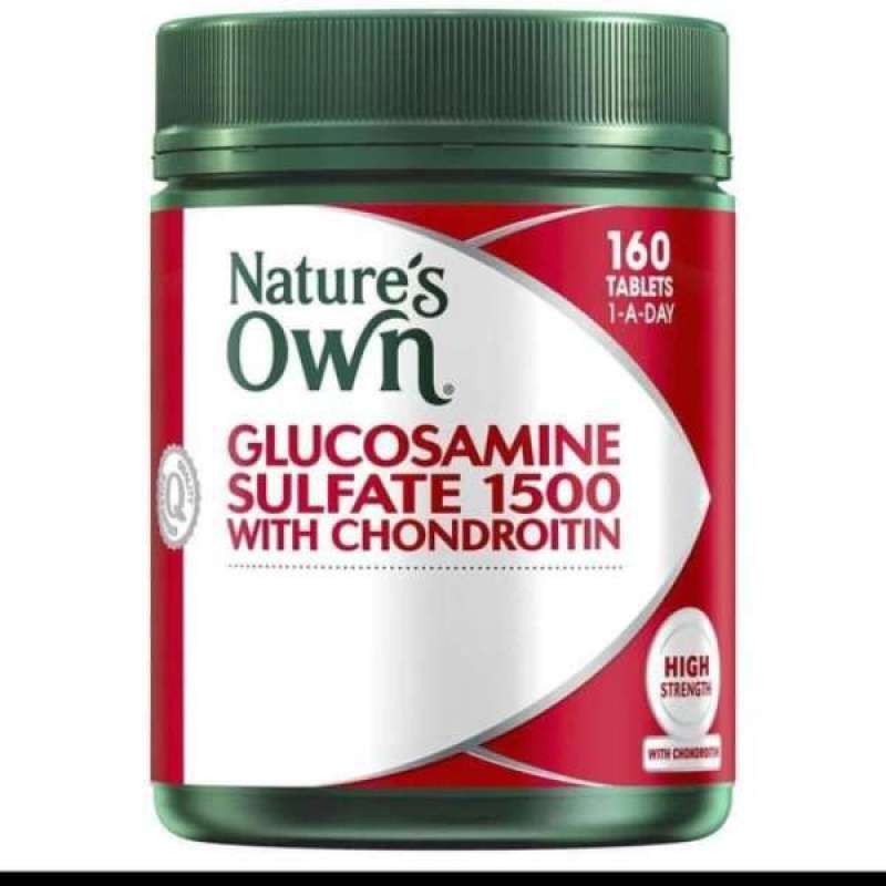 Jual Nature's Own Glucosamine Chondroitin 1500 160 Tablet di Seller