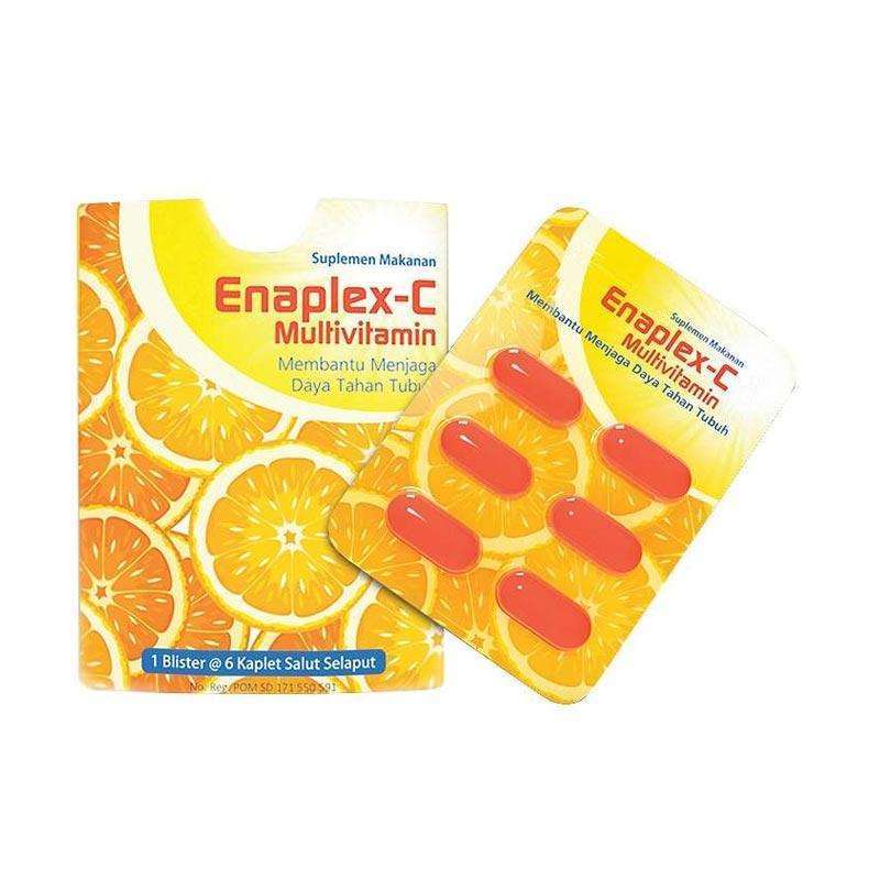 Jual Enaplex-c Vitamin C Dan B Komplex Multivitamin [1 Blister] Di ...