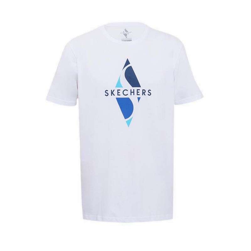 Jual Baju Olahraga Pria Baju Fitness Skechers Diamond Logo Men's Tee