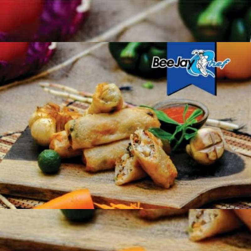 Jual Lumpia Ikan & Udang Beejay Seafood Makanan Beku Frozen Food 500gr