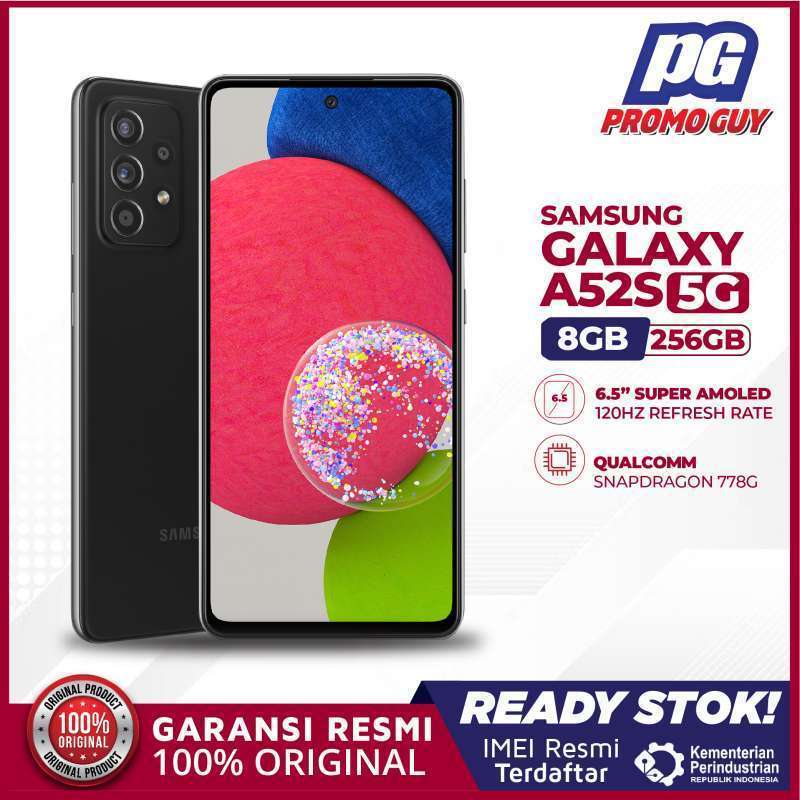 Jual Samsung Galaxy A52s 5G 8/256 GB Garansi Resmi