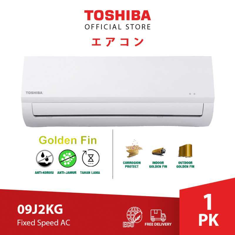 Jual Toshiba AC - J Series - 1 PK - RAS-09J2KG-ID [NON JABODETABEK] di