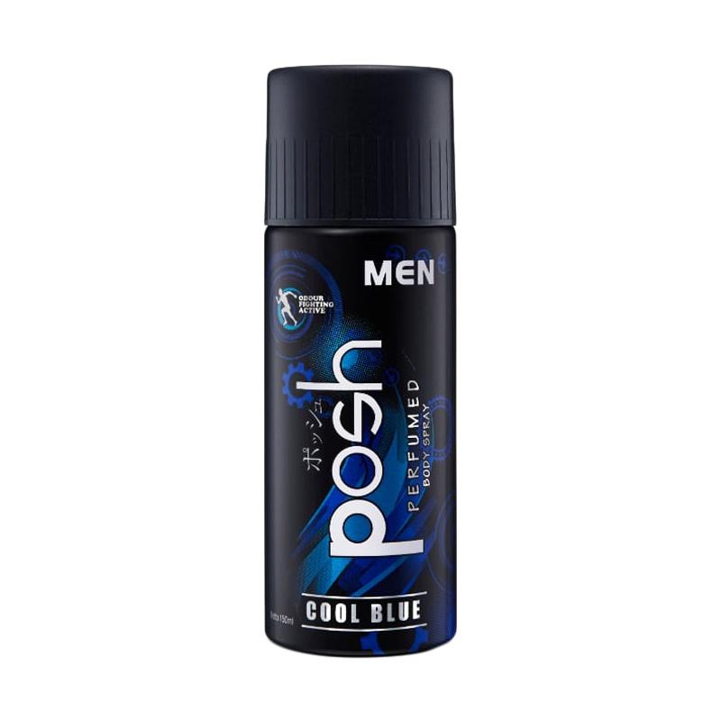 Jual Posh Men Cool Blue Body Spray Pria [150 mL] di Seller Swalayan