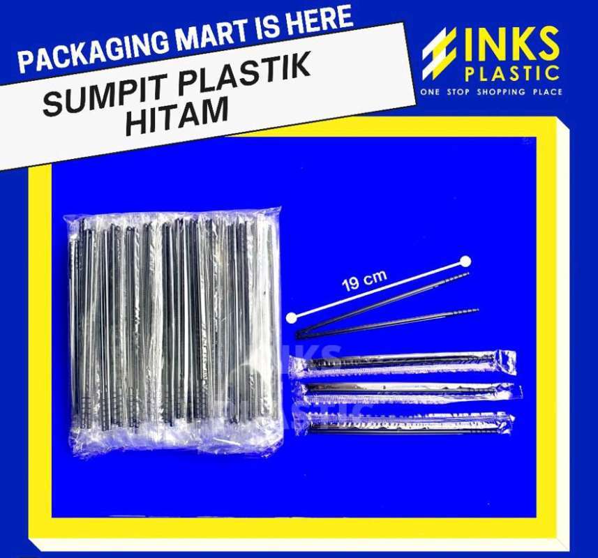 Jual SUMPIT PLASTIK HITAM (100PCS) di Seller inksplasticpackaging ...