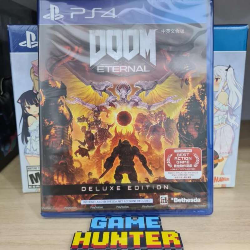 Jual PS4 DOOM Eternal Deluxe Edition di Seller GameHunter Official ...