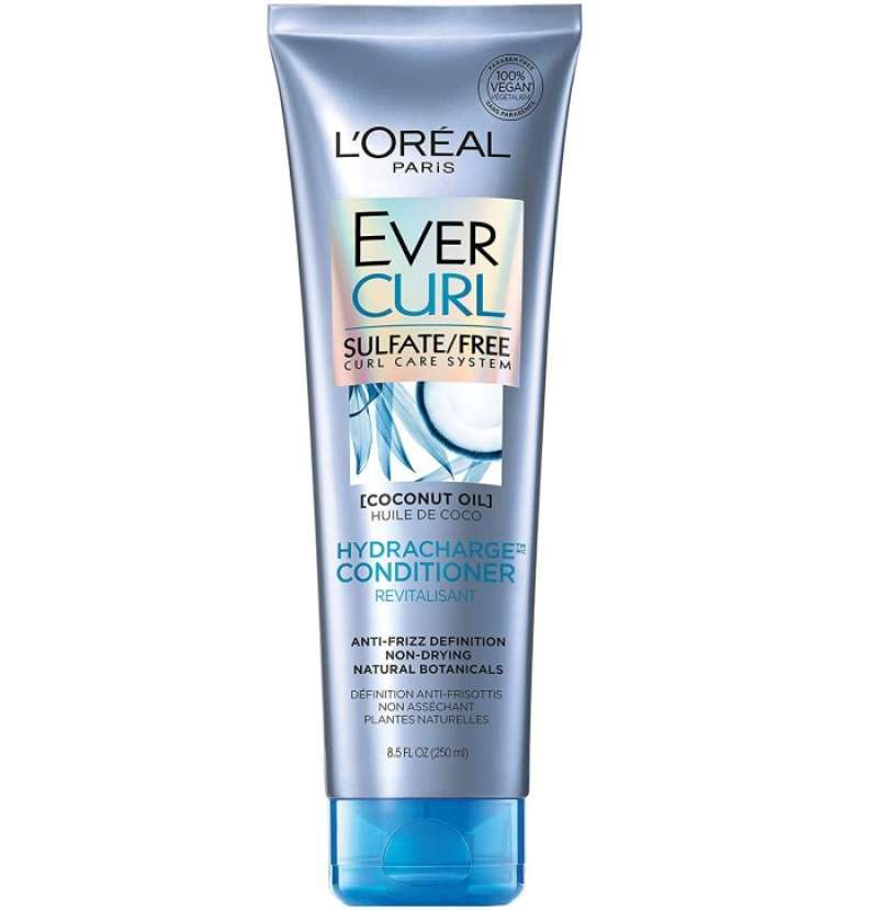 Jual Loreal Paris EverCurl Hydracharge Conditioner Coconut Oil 250ml di