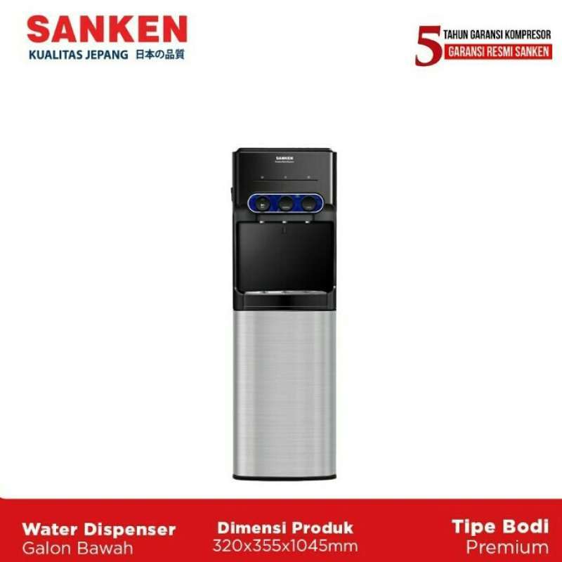 Jual Sanken HWDC533IC Water Dispenser Bottom Loading Dspenser Galon