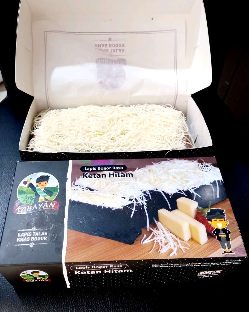 Jual Lapis Talas Bogor Kabayan Ketan Hitam di Seller BROWNIES.ID