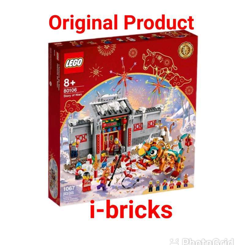 Jual Lego Chinese New Year 80106 Story Of Nian Di Seller I-bricks ...