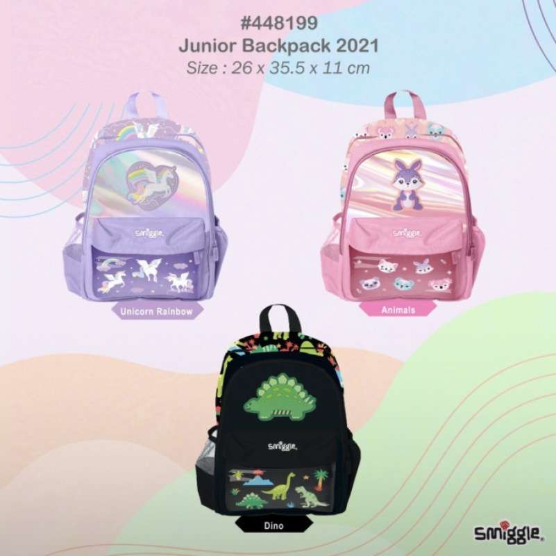 Promo Tas Ransel Sekolah Anak Smiggle / Smiggle Junior Backpack