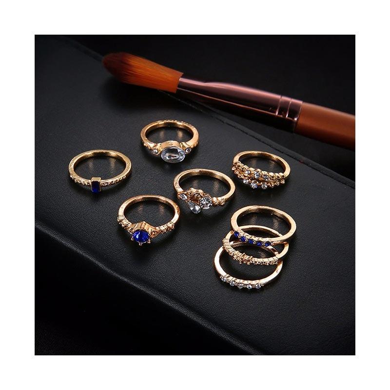 Jual IIT Hot Europe And America Flash Diamond Joint Ring