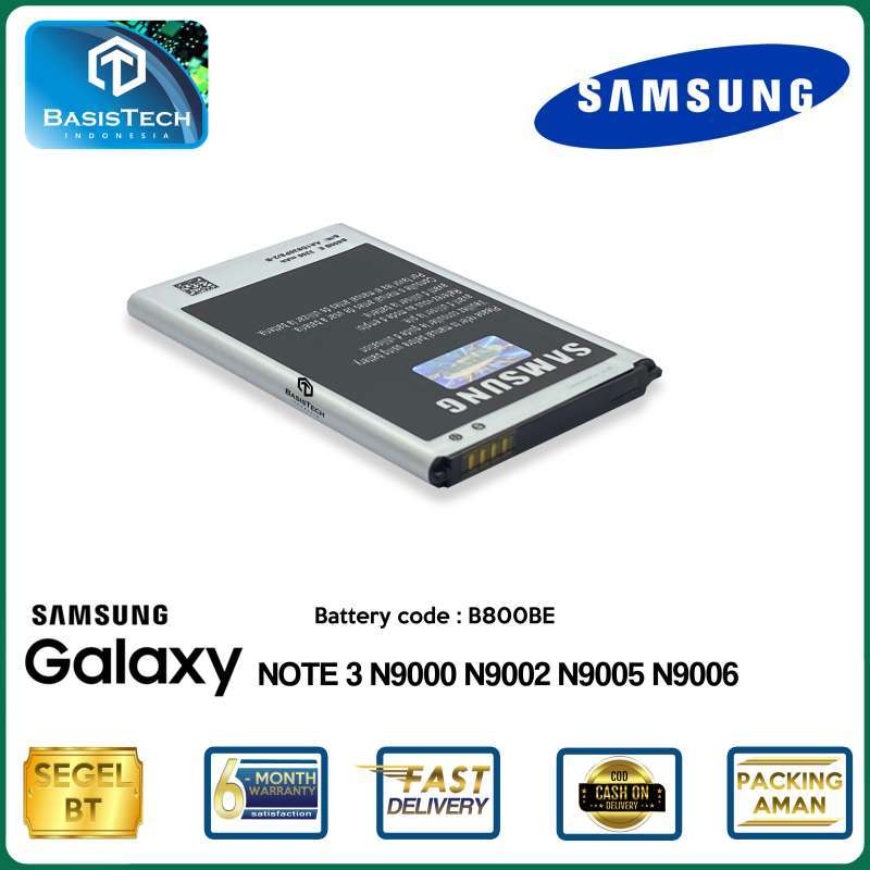Promo BATERAI SAMSUNG GALAXY NOTE 3 N9000 N9002 N9005