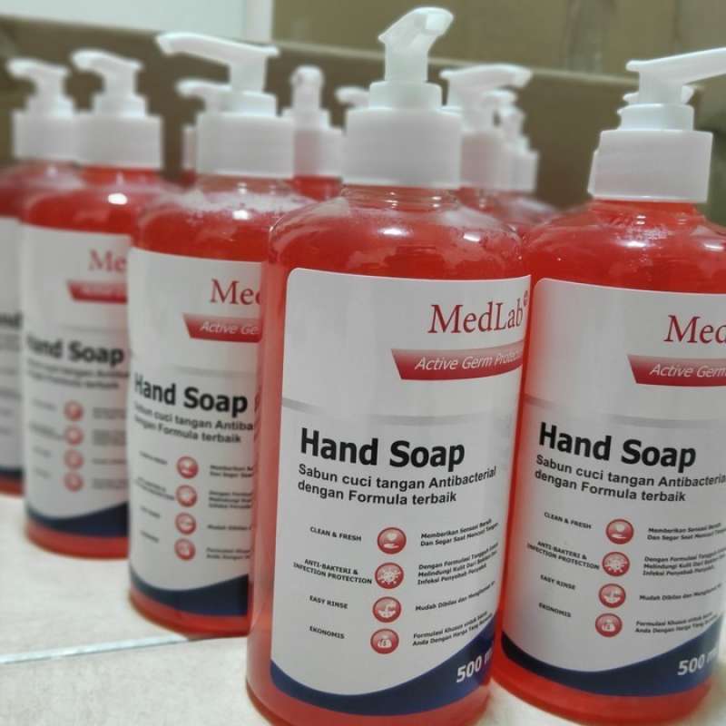 Promo Hand Soap / Sabun Cuci Tangan Antibacterial Medlab 5 Liter Diskon ...