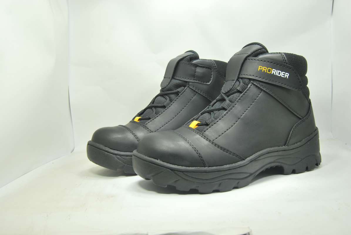 Sepatu Safety Riding Promo Sepatu safety ujung besi / sepatu rider / sepatu motor harian ...