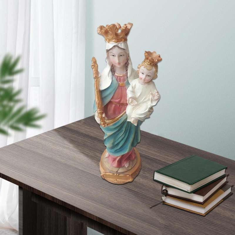 Jual Hand Painted Nativity Figurine Religious Spiritual Tabletop