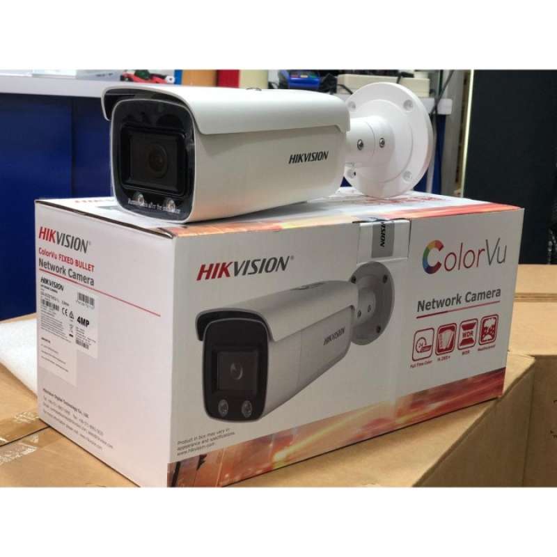 Promo HIKVISION DS2CD2T47G1L 4MP EXIR BULLET IP CAMERA COLORVU