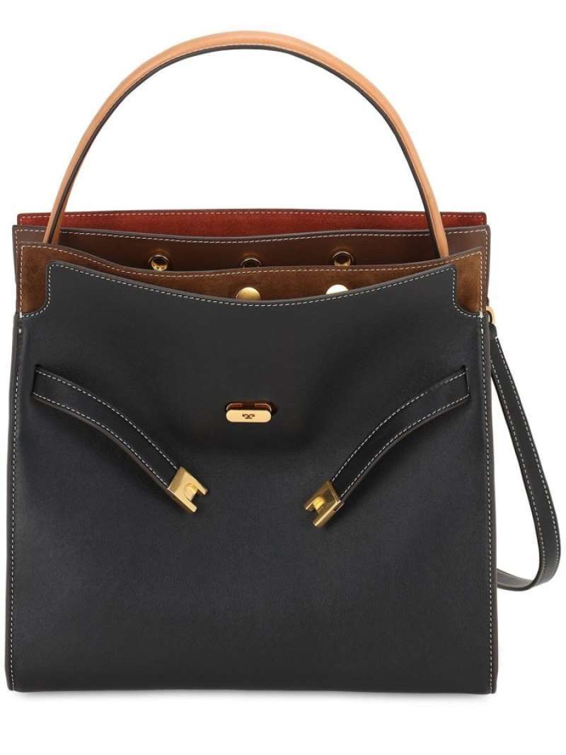 Jual Tory Burch Lee Radziwill Double Bag Black di Seller Fantassy