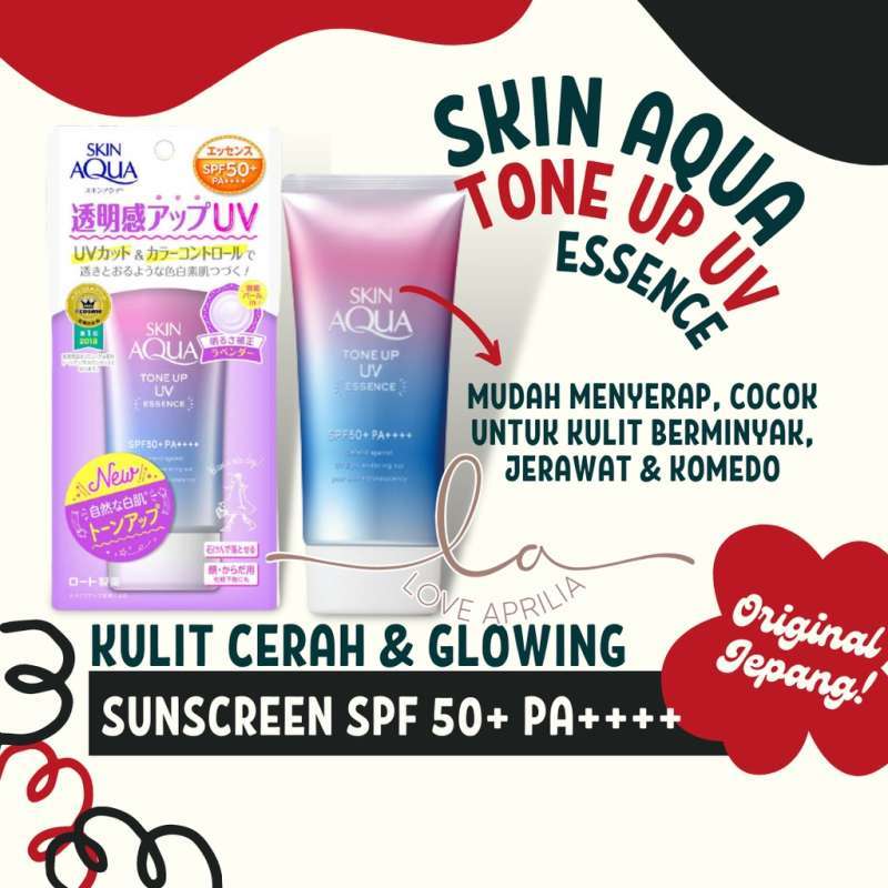Jual Skin Aqua Tone Up UV (Essence) Original Jepang Sunscreen Super