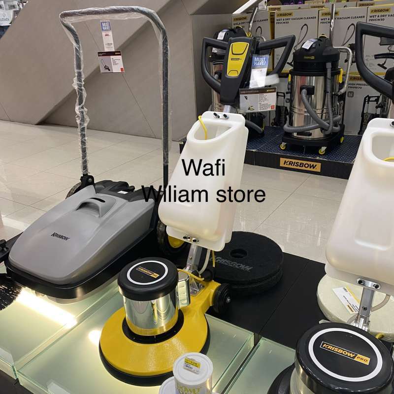 Jual Krisbow Scrubber & Polisher Mesin Poles Lantai Floor Polisher 175