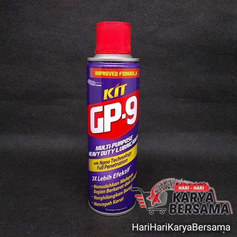 Jual KIT MULTI PURPOSE LUBRICANT GP-9 SPRAY 225ML di Seller ...