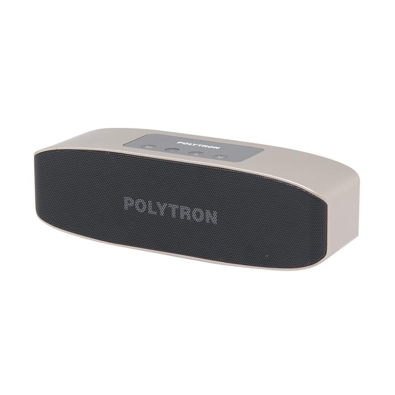 Jual POLYTRON PSP C1 Portable Bluetooth Speaker - Gold