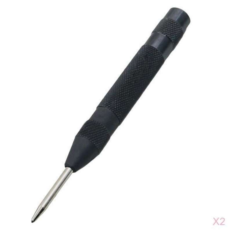 Center Pin Machine Promo 2pcs Automatic Center Pin Punch Spring Loaded Marking Hole Tools ...