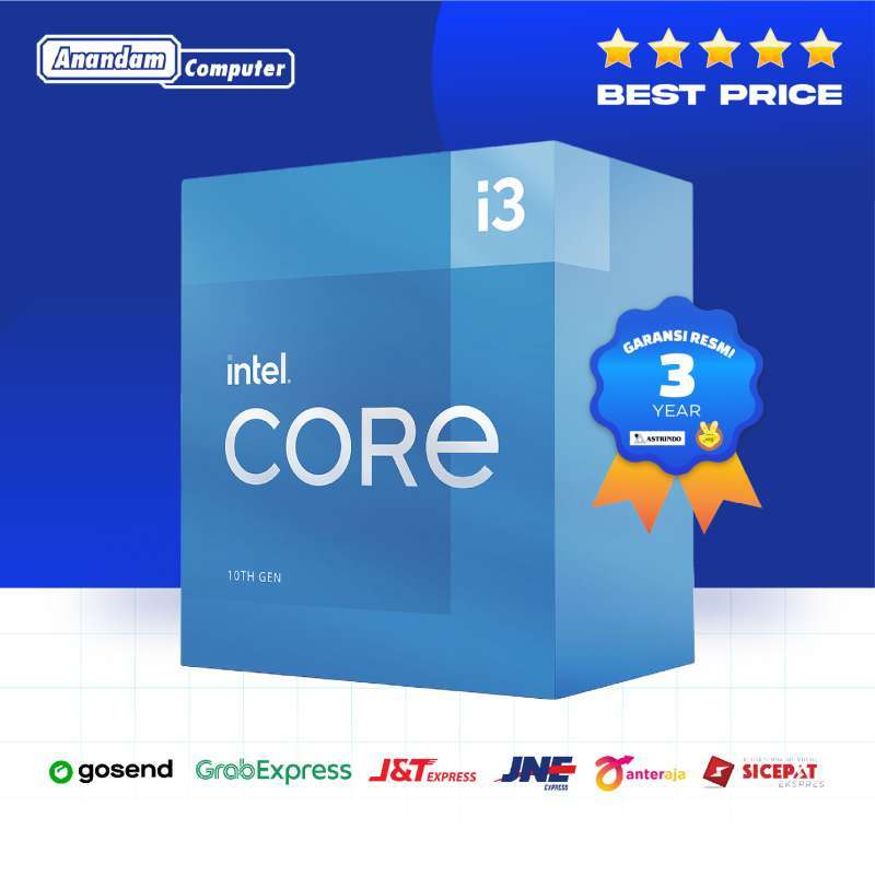Jual Prosesor Intel i3 10105 BOX Garansi Resmi Processor di Seller ...