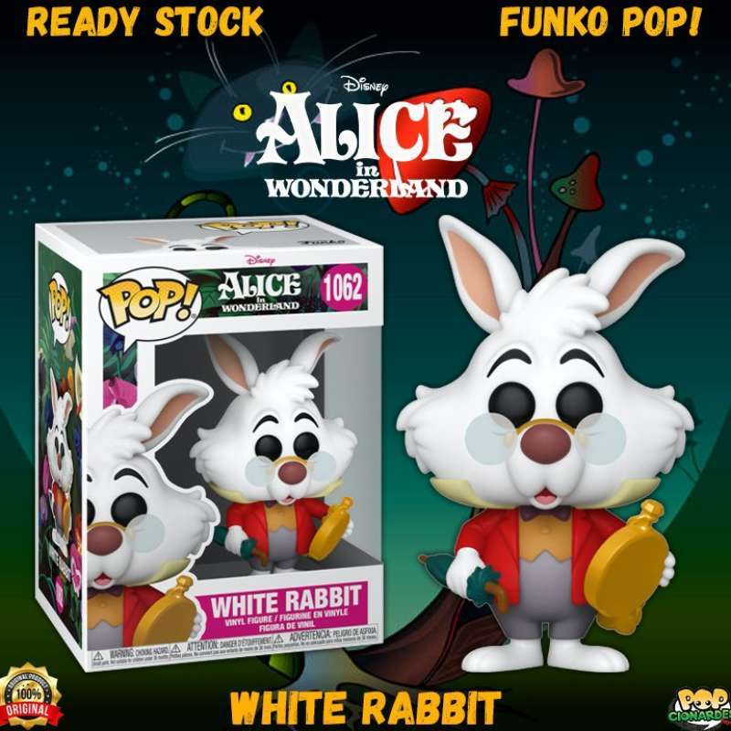 Jual Funko POP! Disney Alice in Wonderland 70th White Rabbit 1062