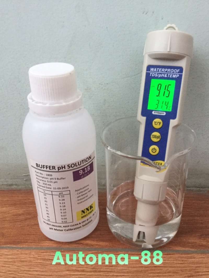 Jual PH9 Liquid Buffer Solution PH9 Kalibrasi Industrial PH Meter