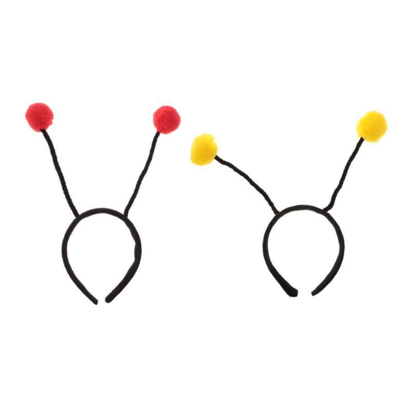 Promo Cute Girl Kids Insect Bee Tentacle Ant Alien Antenna Headband Party Costume Diskon 23 di