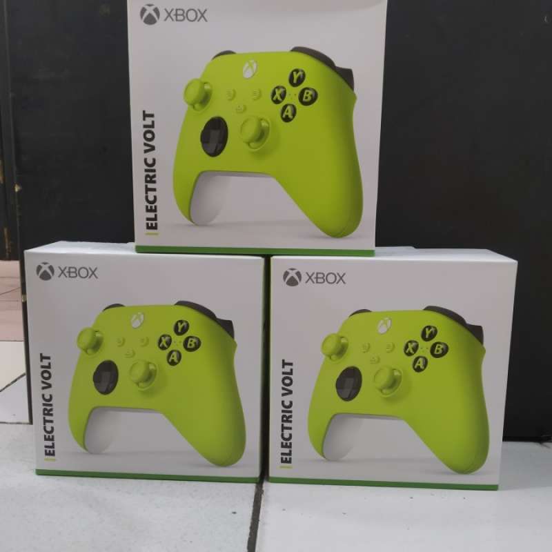 Jual ORIGINAL XBOX ONE WIRELESS CONTROLLER ELECTRIC VOLT di Seller