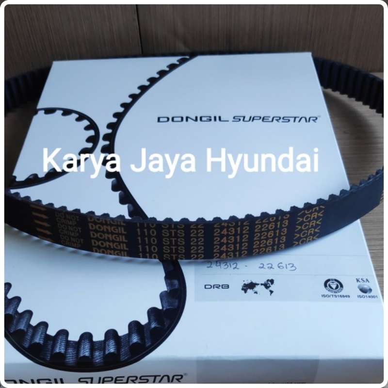 Jual Timing Belt Hyundai Accent Verna Avega Getz Dongil Bando Kode 118
