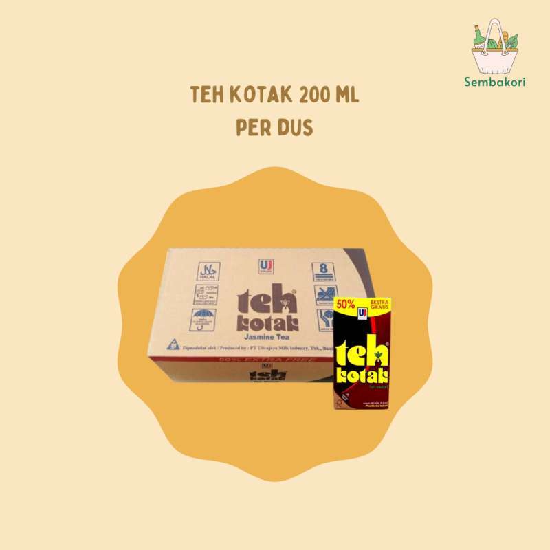 Jual TEH KOTAK Ultra Jasmine 300 mL ( HARGA 1 DUS ISI 24 PCS ) di