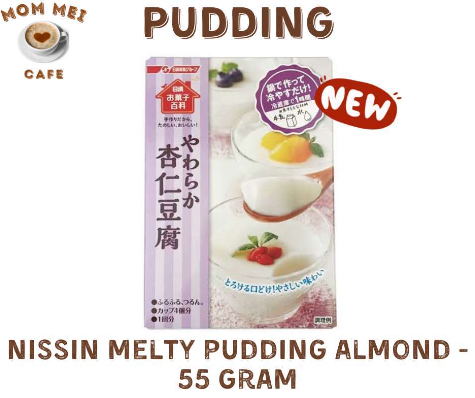 Jual Pudding Instant NISSIN MELTY ALMOND TOFU PUDDING (JAPAN) di Seller Mom Mei Cafe