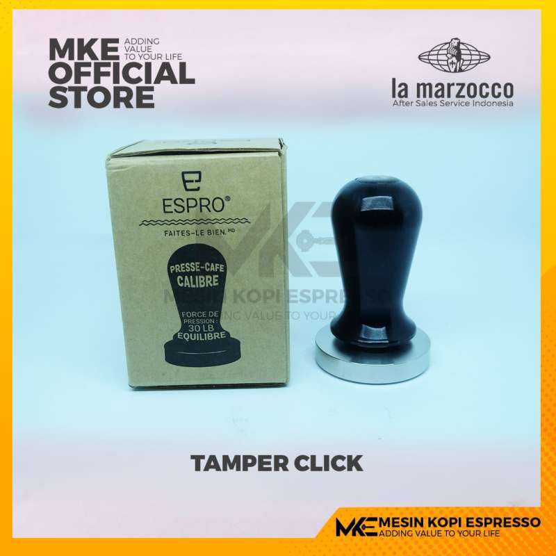 Jual la Marzocco Click Tamper Black Original di Seller Mesin Kopi